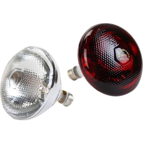 E27 100/150/200W/250w Infrared LED Light Thickening Heat Lamp Thermal Preservation Bulb For Pet Brooder Hatch Piggy Dog Cat