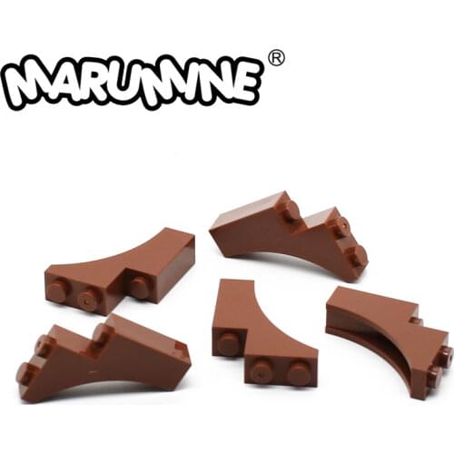 MARUMINE 1x3x3 MOC Brick Arch Branch Ladder 20PCS Assembles Particles Building Blocks Compatible with 13965 Bricks