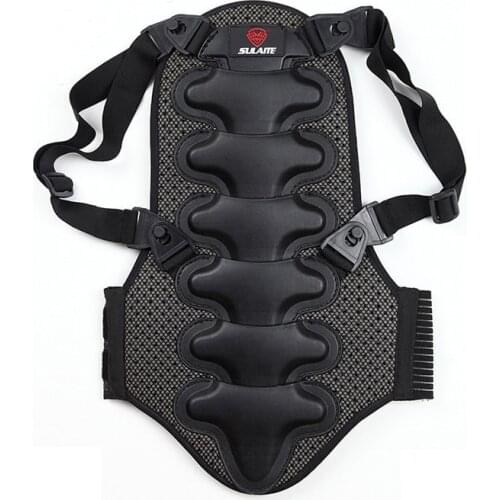 Motorcycle Armor Spine Protection Back piece Non Sleeve Jackets Motorbike Protective Protector Body Tutle Clothing