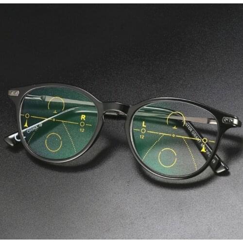 Anti Blue Light Reading Glasses Men Women Progressive Multifocal Near Far Sight Spectacles Hyperopia Eyewear +1.0 to +3.0