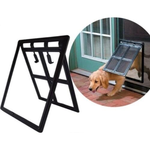 Pet Supplies Screen Window Cat Door Cat Hole Free In Out Mosquito Dog Door Dog Gate Easy To Install Suitable Puppy Little Kitty