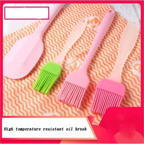 Cake Baking Brush Home DIY Silicone Tools Eco-friendly Bread Oil Cream Cooking Basting Brush Silicon Kitchen Barbecue Brush