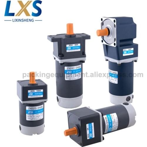 ZD Brush DC Motor Z2D6-12GN-18S/Z2D10-24GN-30S For Packaging Machine