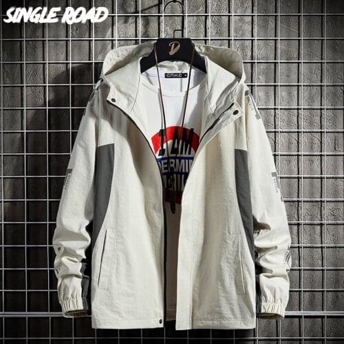 Мужские куртки с капюшоном Single Road China At AliExpress