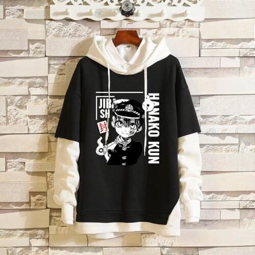 Anime Toilet-Bound Jibaku Shounen Hanako-Kun Hoodie Nene Yashiro Cosplay Hooded Coat Autumn Spring Sweatshirt