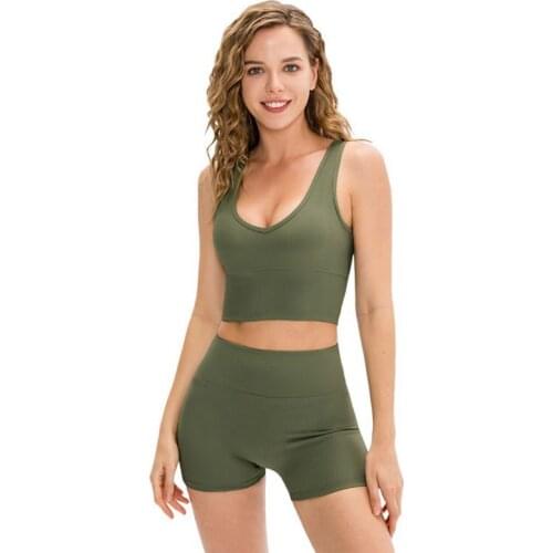 Tops Sports Vest Running Fitness T-Shirt Sleeveless Women Sexy Tight Elastic Quick Dry Sanding Solid Color