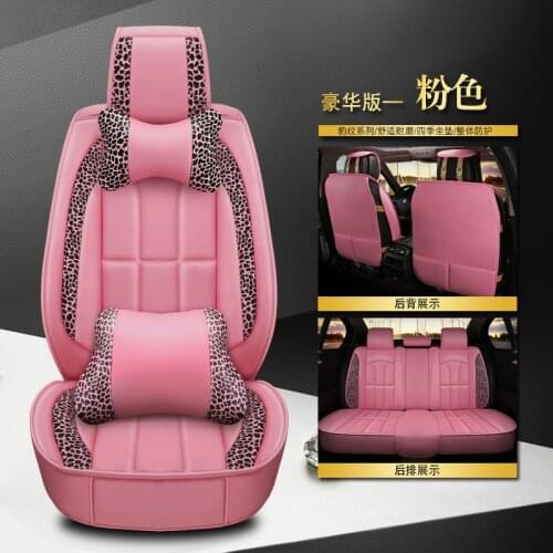 Universal PU Leather car seat covers For Honda Accord FIT CITY CR-V XR-V Odyssey Element Pilot URV car accessories auto styling