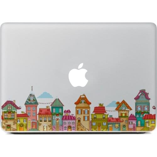 Dream town Vinyl Decal Sticker for New Macbook Pro / Air 11 13 15 Inch Laptop Case Cover Sticker