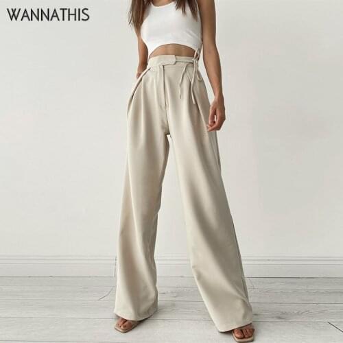 WannaThis Women's Classic Trousers