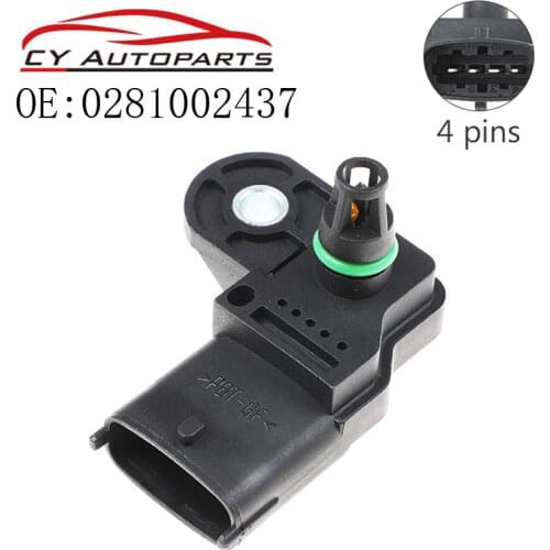 YAOPEI Best Promotion! MAP Sensor For Opel Vauxhall Vectra Signum Zafira Astra Frontera 0281002437, 93171176, 24459853