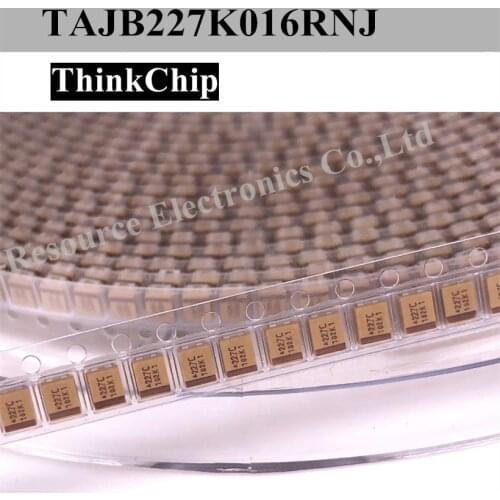 10pcs) TAJB227K016RNJ SMD Tantalum capacitor Type B 3528 220uF(227) ±10% 16V