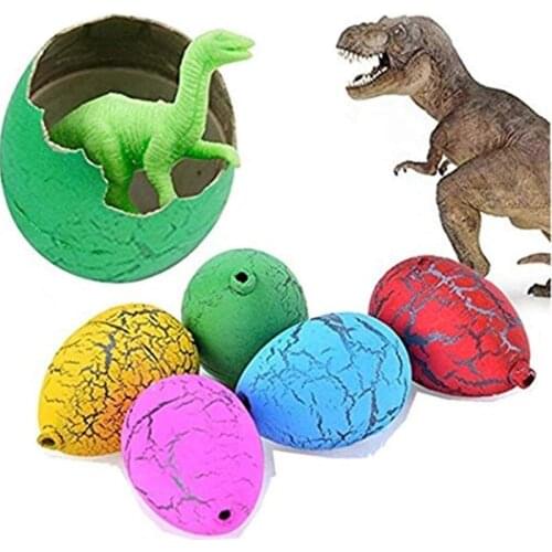 24PCS Dinosaur Eggs Hatch Growing Easter Eggs with Mini Dinosaur Toys Inside for Kids Boys Girls Easter Basket Stuffers Gifts