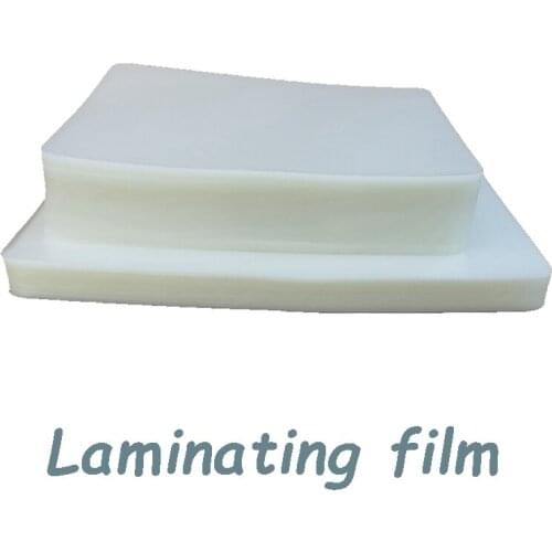 50 micron A4 4R 5R size waterproof Laminator film A3 A5 photo protective plastic sealing adhesive protective laminating film