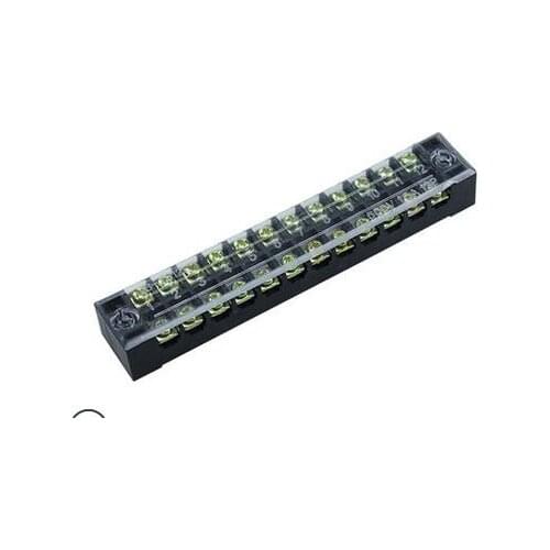 600V 15A 12 Positions Barrier Strip Terminal Block Wire connector TB-1512