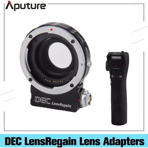 Aputure DEC Lens Regain For MFT Camera 0.75x Focus Reducing Adapter Telecompressor Optic Reducer Wireless Focus Controller