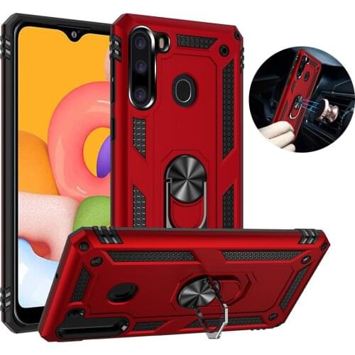 For Samsung Galaxy A10 A10E A10S A11 A20 A20E A21 A30 A40 A40S A60 M20 M30 M40 A9 Phone Cover Case Stand Holder Magnetic Coque