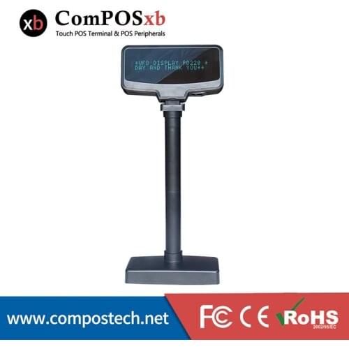 Restaurant Electronic Price Hot selling USB Port Small Alphanumeric VFD Customer Display