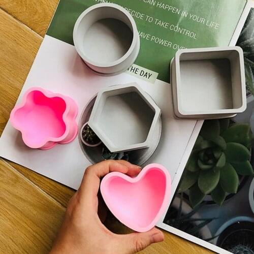 Storage box silicone mold DIY epoxy jewelry pendant storage mold accessories accessories tools