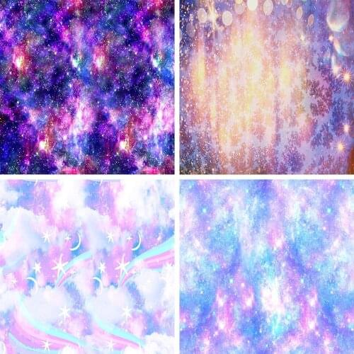 Mehofond Fantasy Galactic System Backdrops Starry Sky Universe Glitter Newborn Portrait Photography Backgrounds for Photo Studio