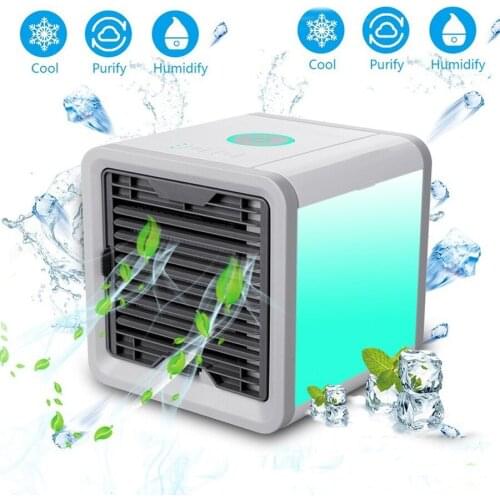 Mini Fan Air Cooler Personal Space Cooler Water Cooling Space Air Conditioner Fan Device