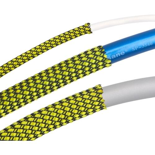 New Audio Line Braided Sleeving PET Shock Net RCA / XLR / Power / Speaker Cable Wire Net for HiFi Audio Amplifier CD Player