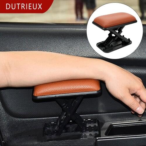 DUTRIEUX Car Armrest Cushion Anti-fatigue Elbow Support Door Armrest Pad Main Driver Position Left Armrest Arm Protective Pad