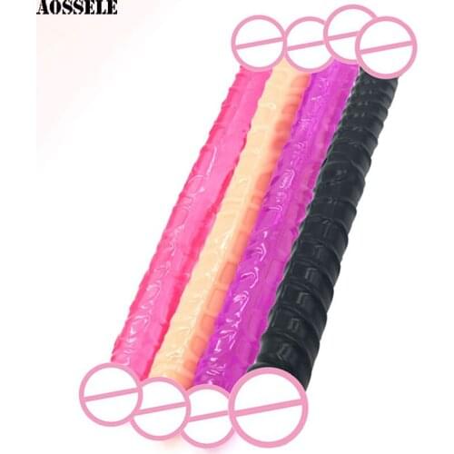 Realistic Huge Dildo Double Dildos Artifical Clitoris Massager Sex Toys For Women Masturbation Long Fake Penis Big jelly Dildo