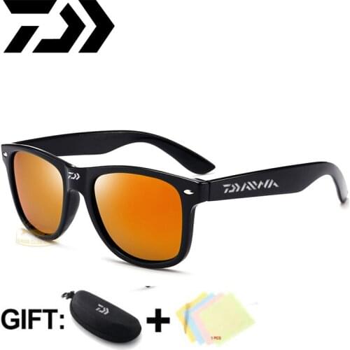 2021 New DAIWA Fishing Polarized Sunglasses Men Women Driver Shades Glasses Vintage Sport Sun Glasses Fishing Eyewear UV400
