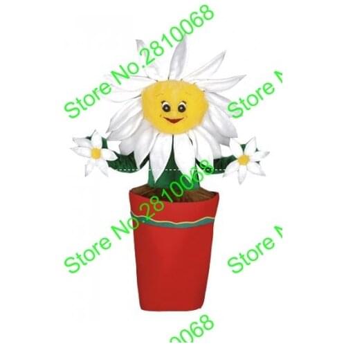 Syflyno EVA Material Potted flowers Mascot Costume flower Cartoon Apparel Halloween Birthday Cosplay Adult Size 574