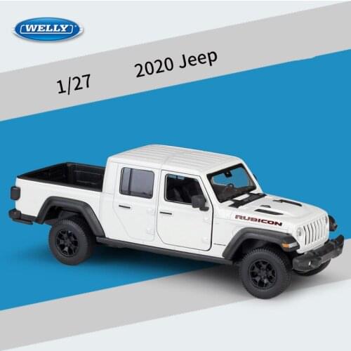 WELLY Diecast 1:27 Scale The New 2020 Gladiator Pickup Simulation Alloy Car Model Crafts Decoration Collection Toy Tools Gift
