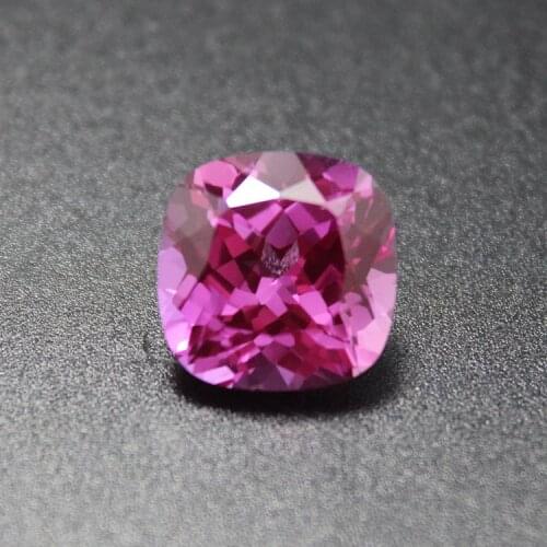 Bright cutting rose red tourmaline fat square flawless roseo stone beads for jewelry making diy nice