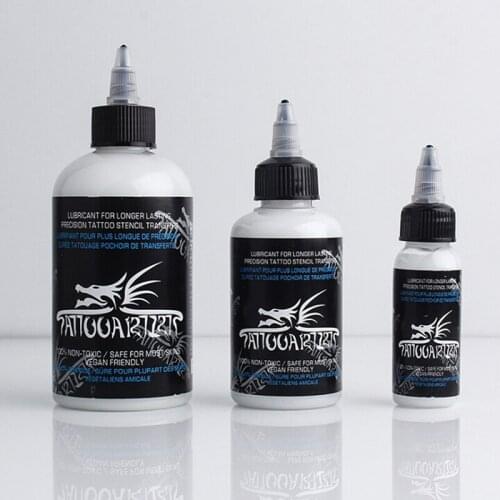 30/125/250ML Pro Tattoo Transfer Solution Gel Soap Stencil Primer Stuff Cream