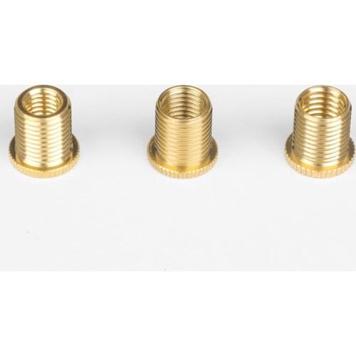 5x Aluminum M10x1.25 Gear Shift Knob Lever Thread Adapter Nuts