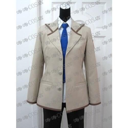 Angel Beats! Yuzuru Otonashi Afterlife Battlefront Uniform Suit Halloween Men School Uniform Adult Party Outfit Cosplay Costume