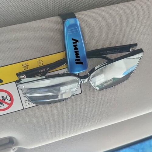 Car Auto Sun Visor Glasses Box Sunglasses Clip Eyeglasses For Suzuki JIMNY JA11 JB31 JB33 JB43 JB23 JB64 JB74 car Accessories