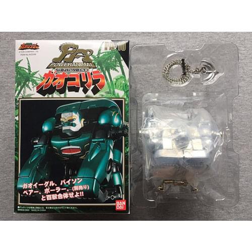 BANDAI Super Sentai GanRanger DX Limited Plated Robot Model Transformable Animal Chimpanzee Action Figures Collectible Toys