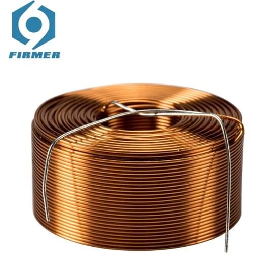 Wire Diameter 1.2mm Air Cored Coil 0.1mH~2.2mH Inductance Coil Oxygen-Free Copper DIY Frenquency Divider Loudspeaker Box