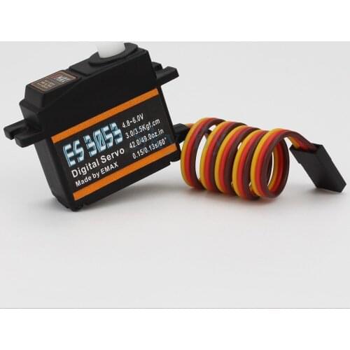 EMAX ES3053 28.5*13.0*27.0mm 4.8V-6V Plastic Gear Digital Servo For RC Airplane Model