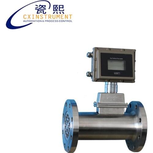 The 15~200 m3/h Measuring Range Stainless Steel Material and 4~20mA Output Turbine Gas Meter