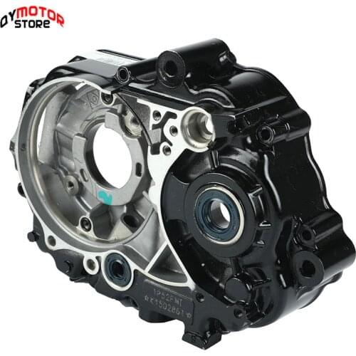 Motorcycle Left CrankCase cover with Bearing For LF 125cc lifan125 Horizontal Kick Starter Engines Dirt Pit Bikes Parts