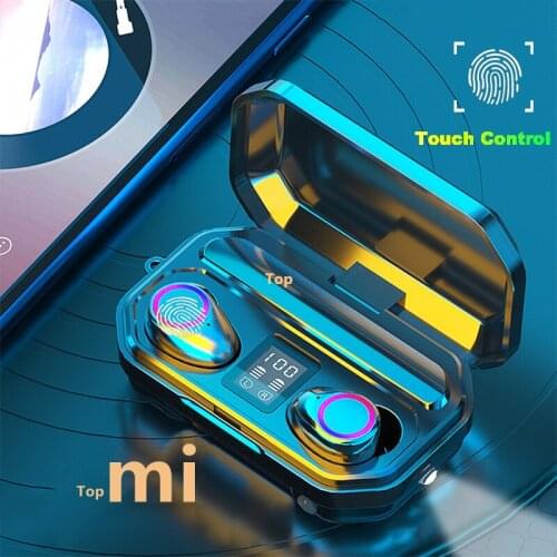 Xiaomi Mijia Fone Bluetooth 5.0 Earphones Box Loading Waterproof Sports D9water 9d Stereo Headsets Bench Power