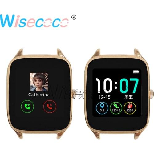 1.63'' Inch AMOLED New Sensitive LCD Display WI501Q + Touch Digitizer Glass Sensor Assembly For Zenwatch 2 With Frame