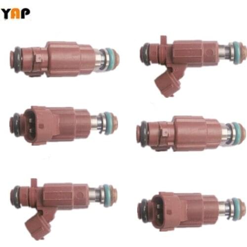 NEW Fuel Injector (6) FOR FITNissan A33 A32 N16 J31Z D22 VQ20DE VQ23DE QG18DE QG13DE 2.3L 2.0L 16600-5L300 FBJB101 1996-2014