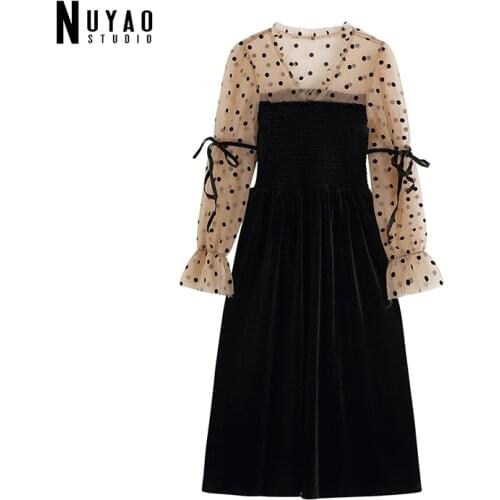 Черные летние платья Nuyao buy funny China At AliExpress