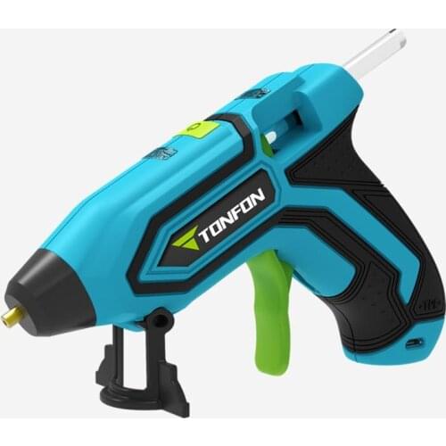 3.6V Lithium-ion Hot Melt Glue Gun with 5pcs 7mm Sticks Wireless Graft Repair Heat Gun Pneumatic Home DIY Tools Hot Glue Gun