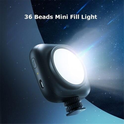 Portable Mini photography soft light Fill light multi-function LED outdoor light For live broadcast Vlog shooting