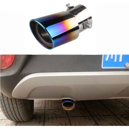 Car Motorcycle Styling Exhaust System Muffler Tail Pipe Tip Universal High Quality Stainless Steel