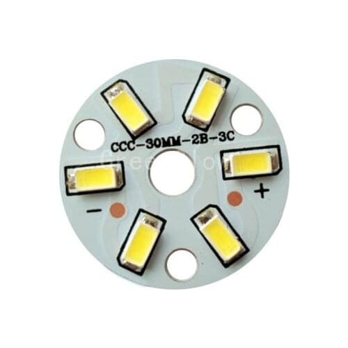 10X High quality 3W/5W/7W/9W/12W SMD5730 LED with aluminum PCB high lumen 5730LED light board free shipping