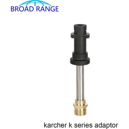 High Pressure Washer Stainless Steel Meatl Extension Lance For Karcher K2-K7 Car Washer M22*1.5mm Adaptor Car Washer Accessory