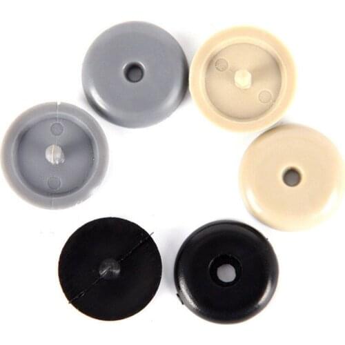 2018 High Quality 4Pcs Universal Clip Seat Belt Stopper Buckle Button Fastener Safety Black Car Part #277022